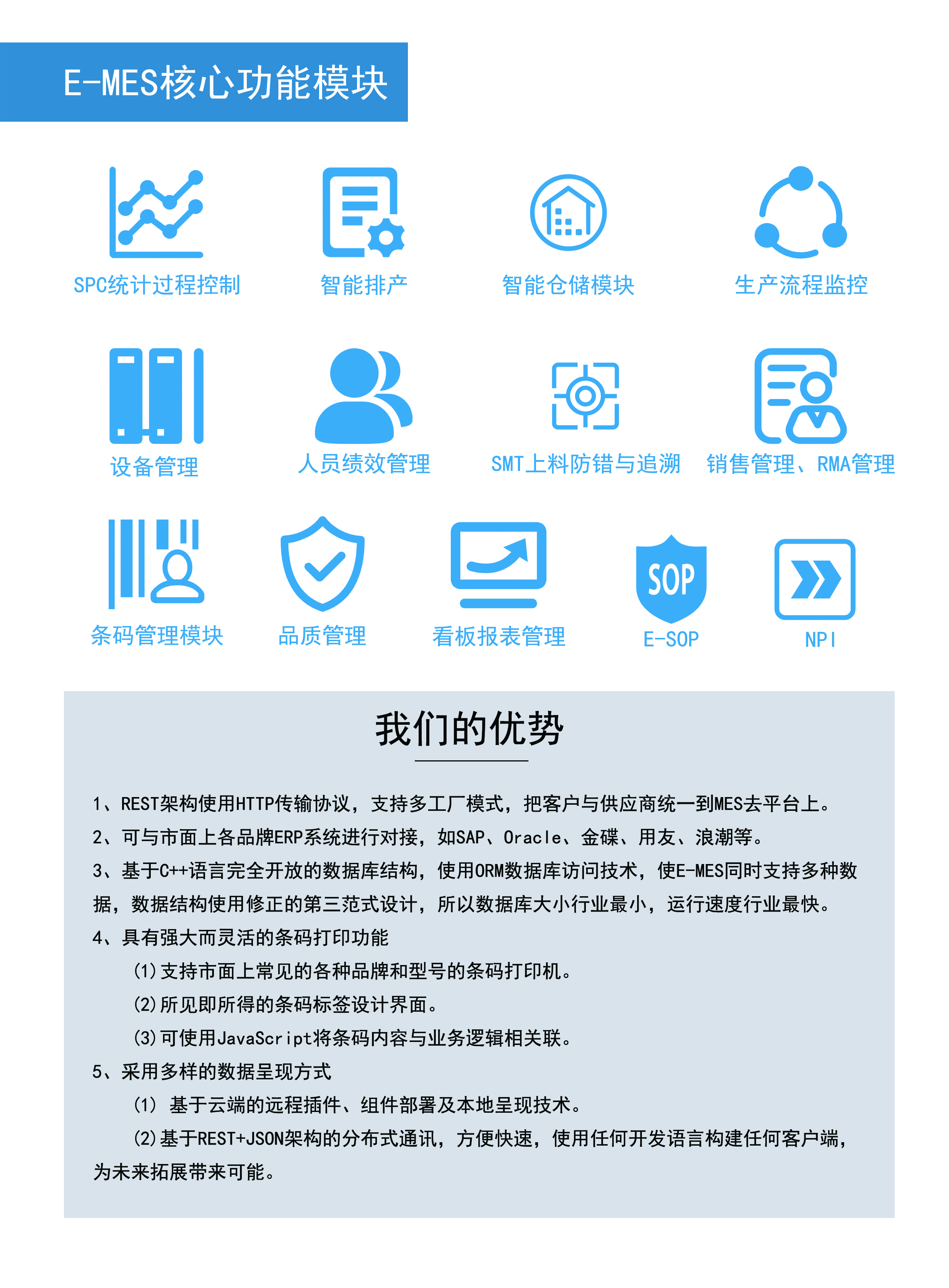 效率mes系統(tǒng)功能模塊及mes優(yōu)勢(shì)